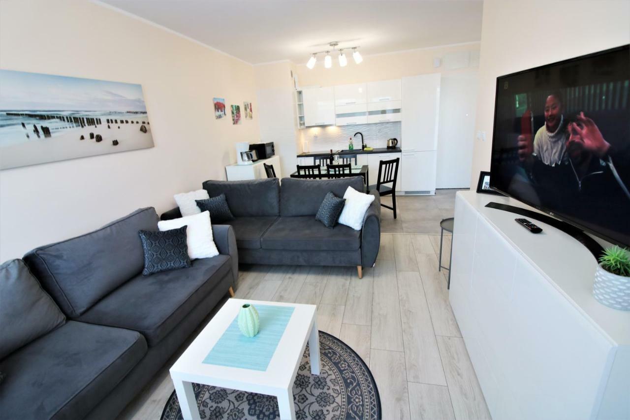 Apartament Superior Pastelowy Przy Plazy Kolobrzeg Luaran gambar