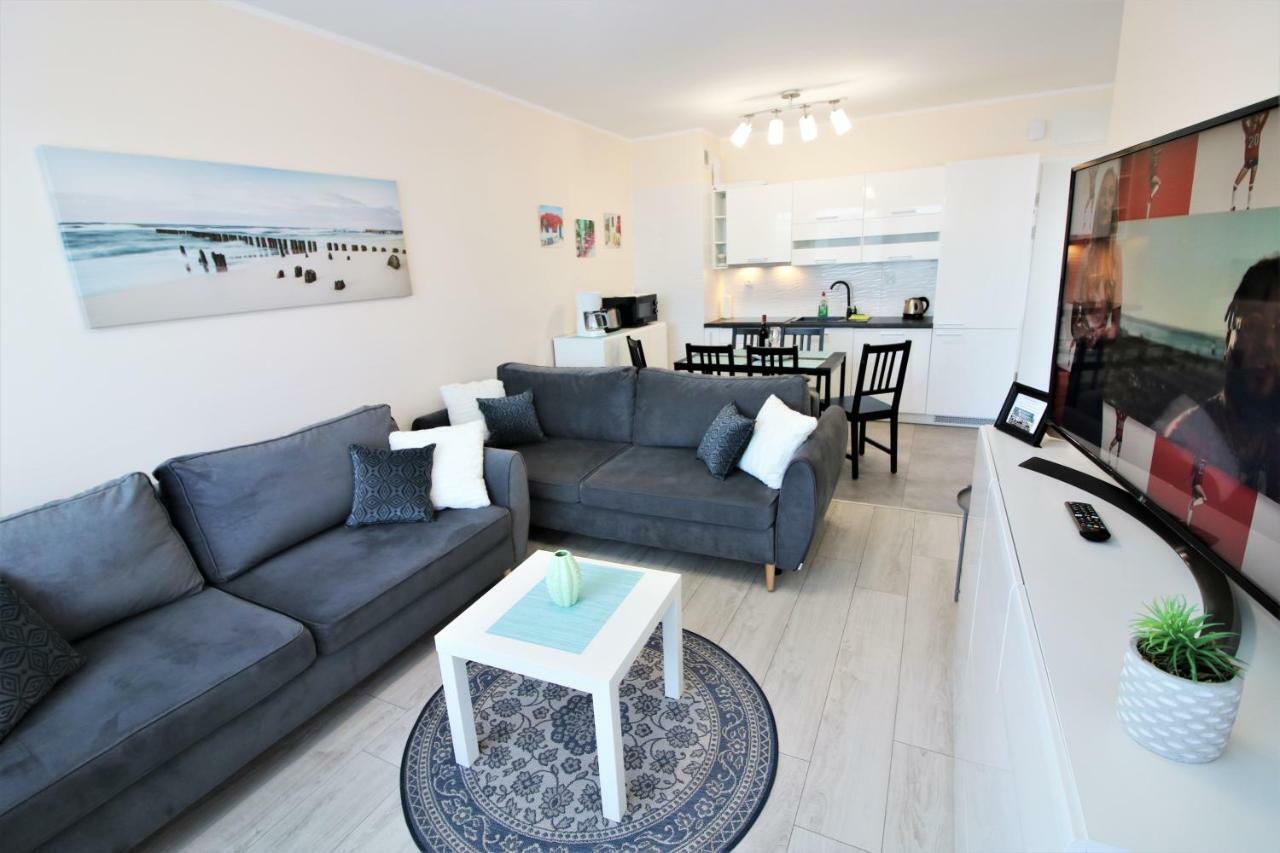 Apartament Superior Pastelowy Przy Plazy Kolobrzeg Luaran gambar